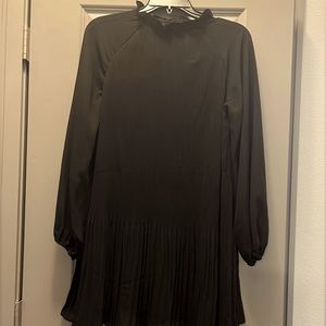Pleated black dress from Fabrik boutique. Size small